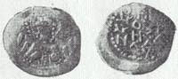 Монета Тмутараканского Олега-Михаила 1078